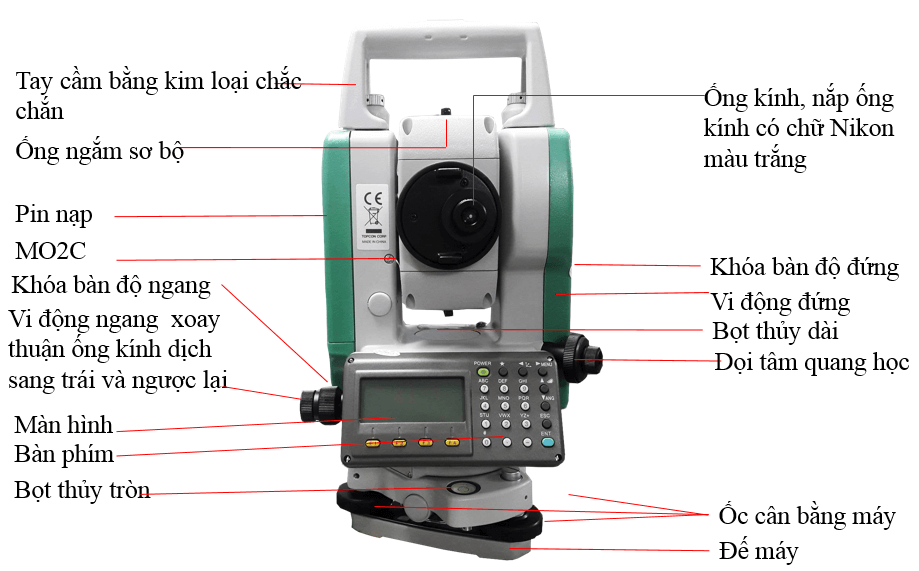 Giới thiệu về máy toàn đạc điện tử